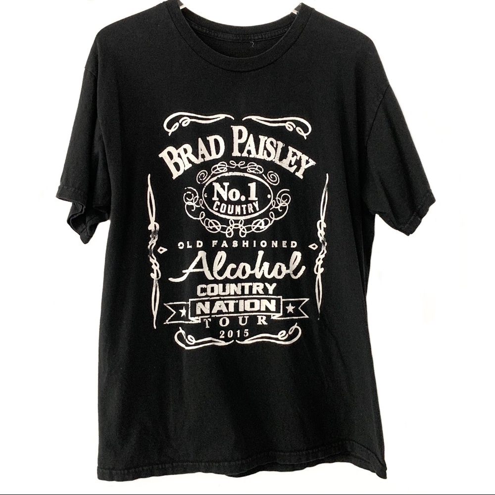 Braid Paisley Country Nation World Tour Shirt 2015